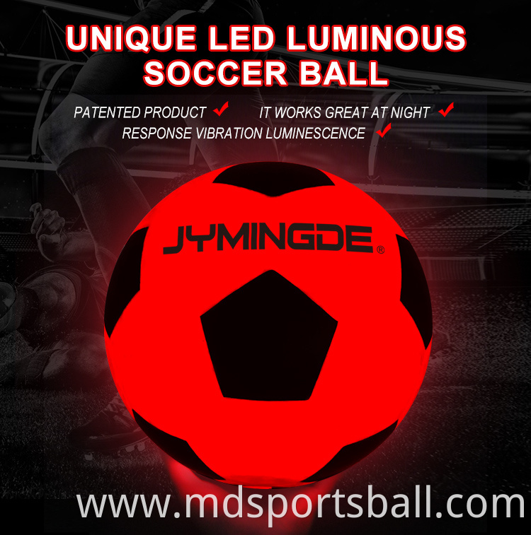 led soccer ball